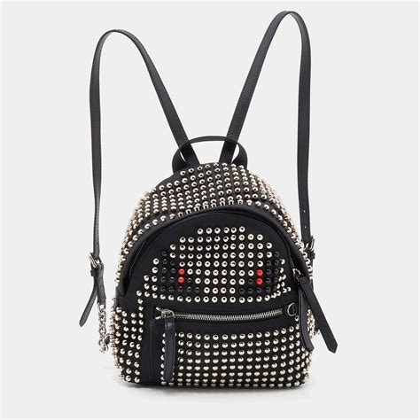 fendi studded mini backpack|fendi backpack vintage.